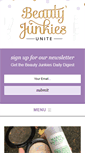 Mobile Screenshot of beautyjunkiesunite.com